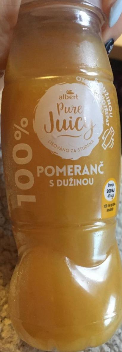 Fotografie - Pure Juicy 100% Pomeranč s dužinou Albert