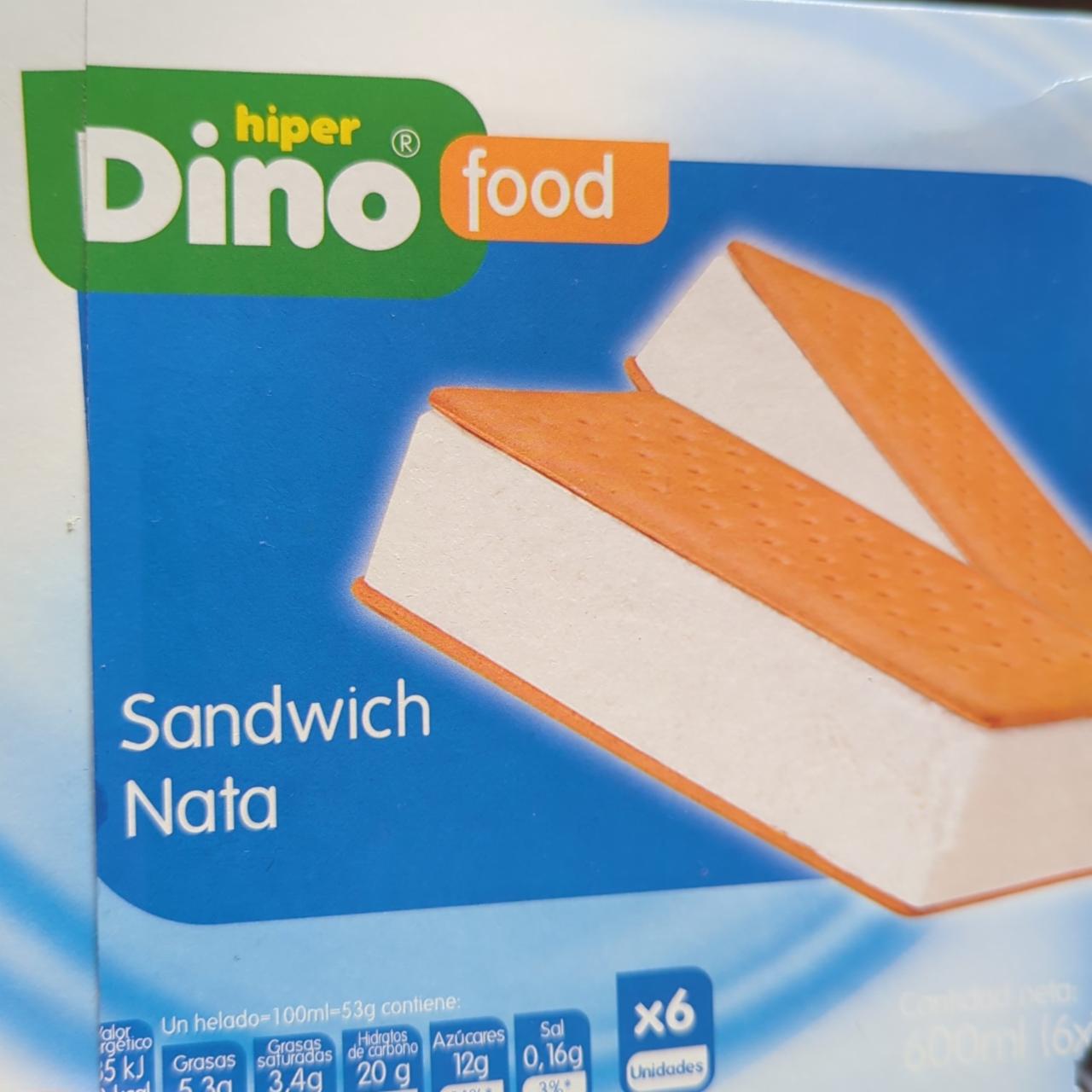 Fotografie - Sandwich Nata Dino food