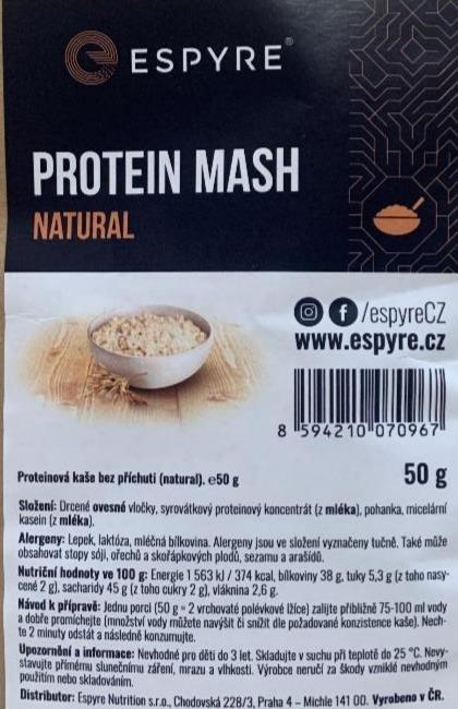 Fotografie - Protein mash natural Espyre