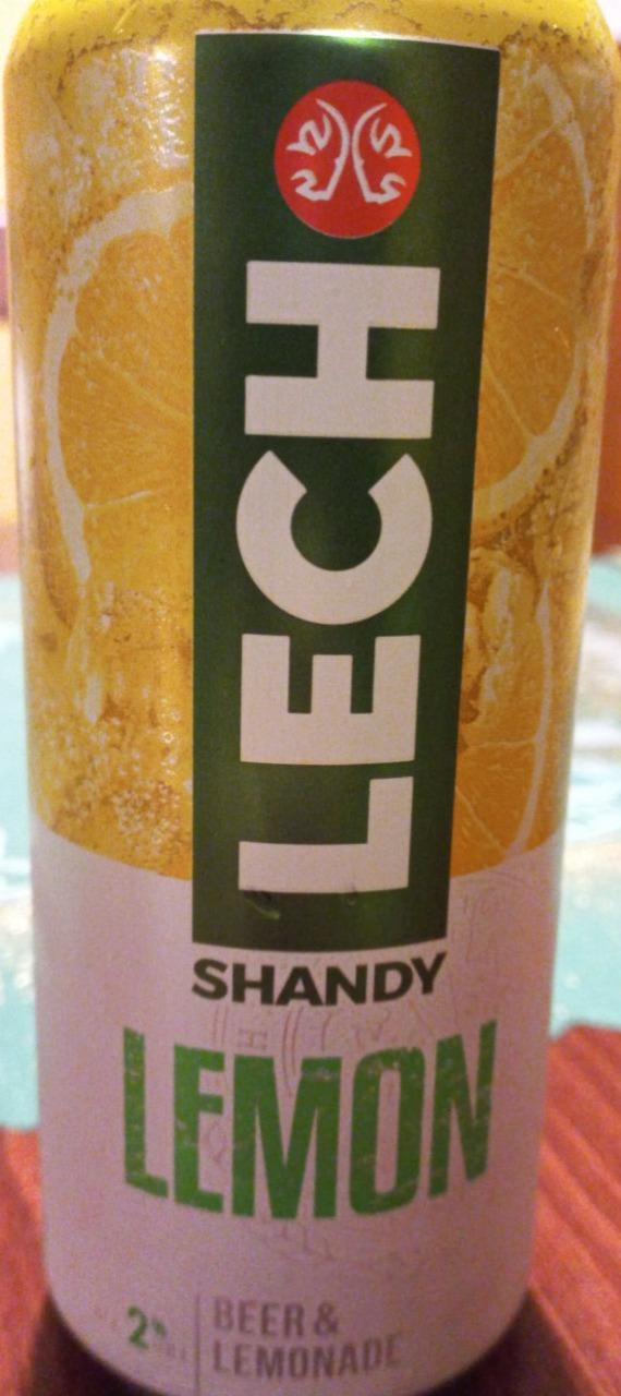 Fotografie - Shandy Lemon Beer & Lemonade 2% Lech