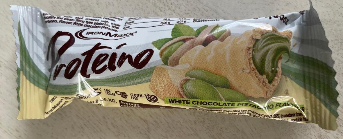 Fotografie - Proteino White Chocolate Pistachio IronMaxx