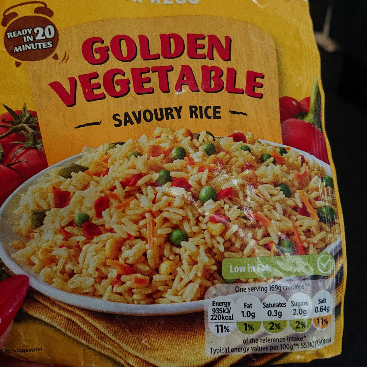 Fotografie - Golden Vegetable Savoury Rice Newgate