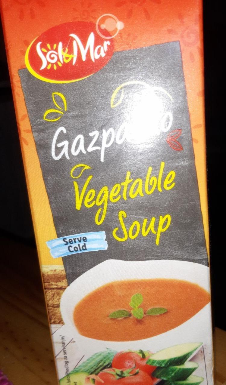 Fotografie - Gazpacho Vegetable Soup Sol & Mar