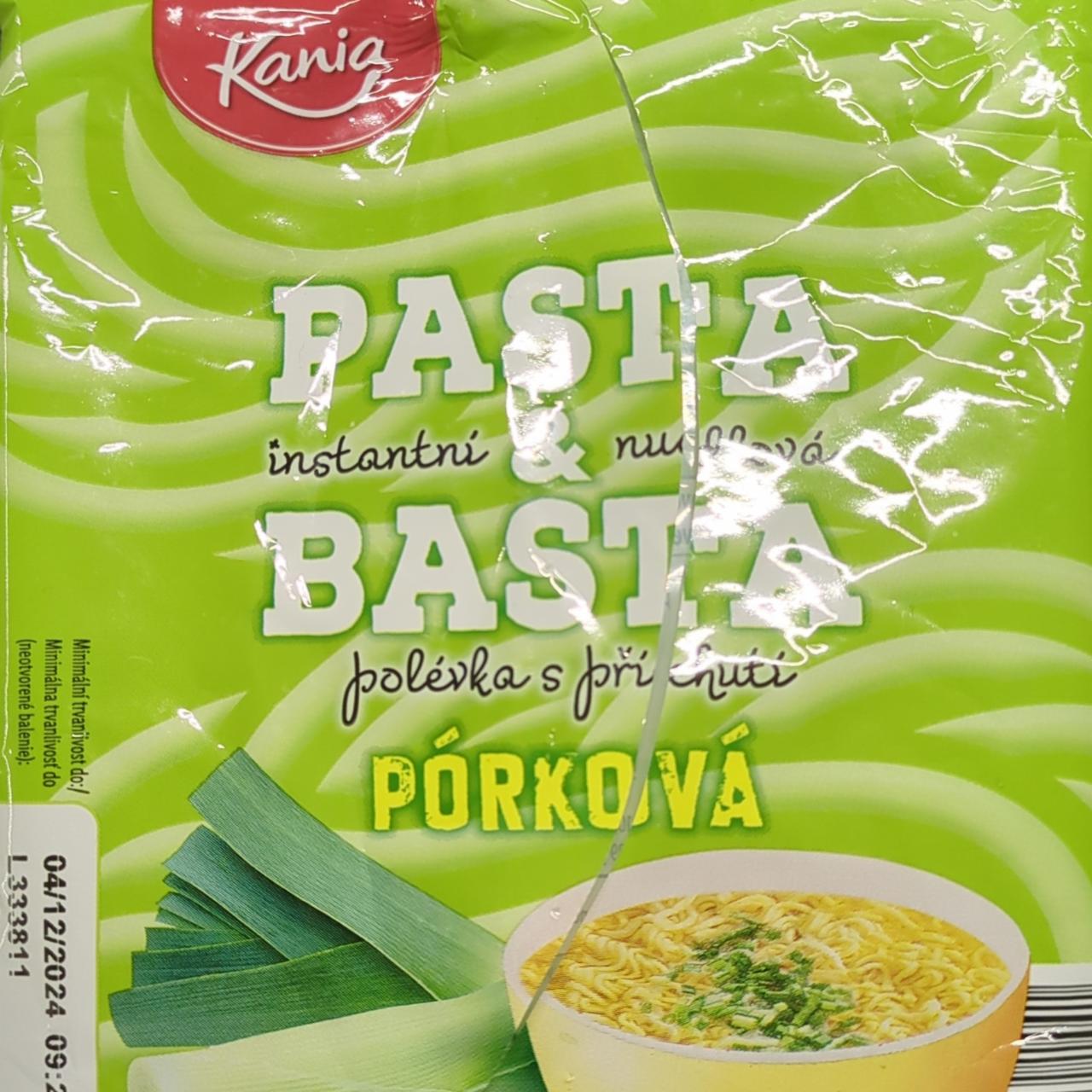 Fotografie - Instantní nudlvá polévka s příchutí Pórková Pasta & Basta