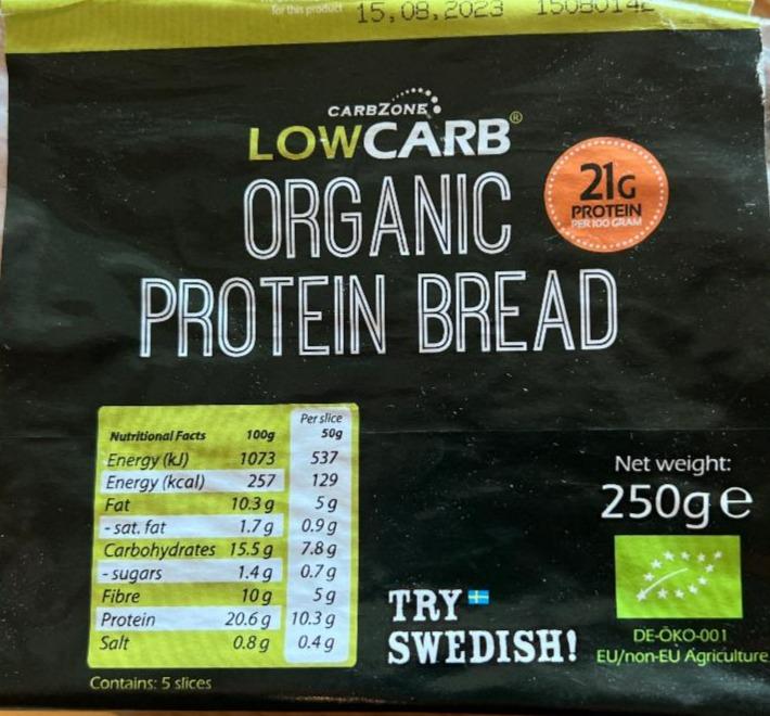 Fotografie - Organic protein bread Low carb CarbZone