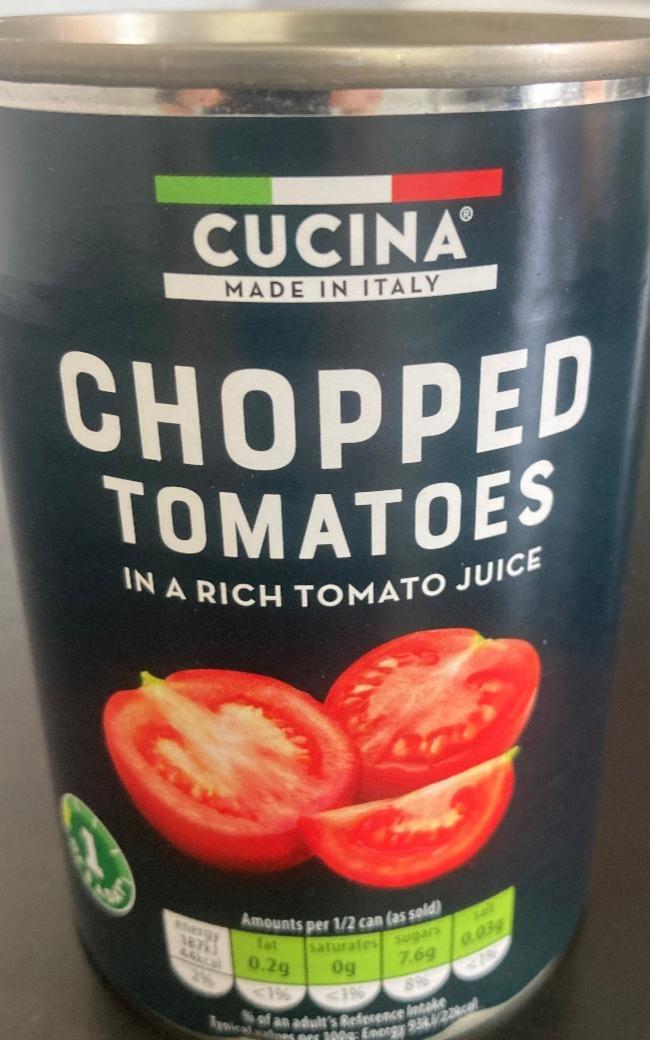 Fotografie - Cucina Chopped Tomatoes in rich tomato juice