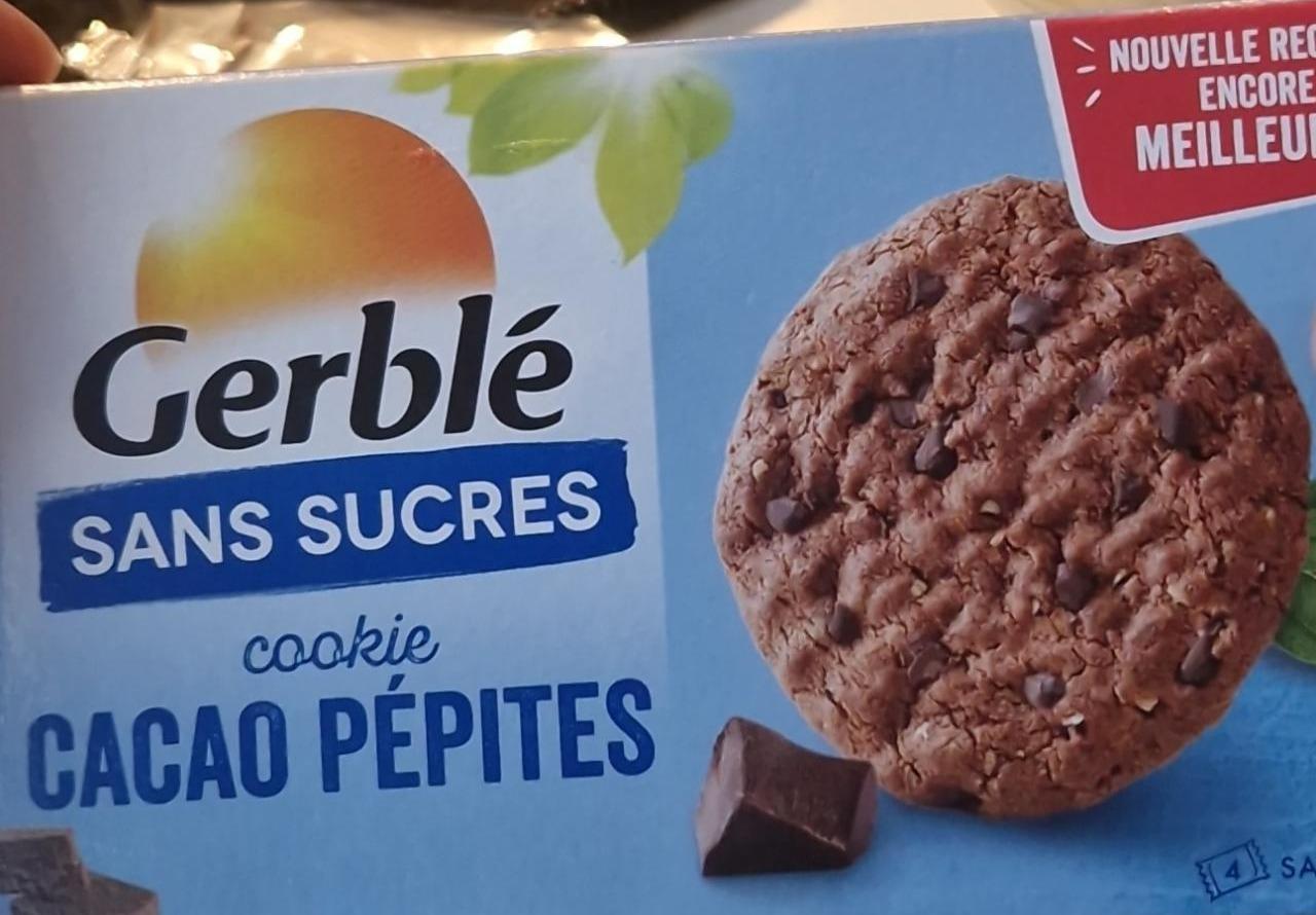 Fotografie - Cookie cacao pépites sans sucre Gerblé