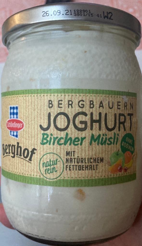 Fotografie - Bergbauern Joghurt Bircher Müsli Schärdinger
