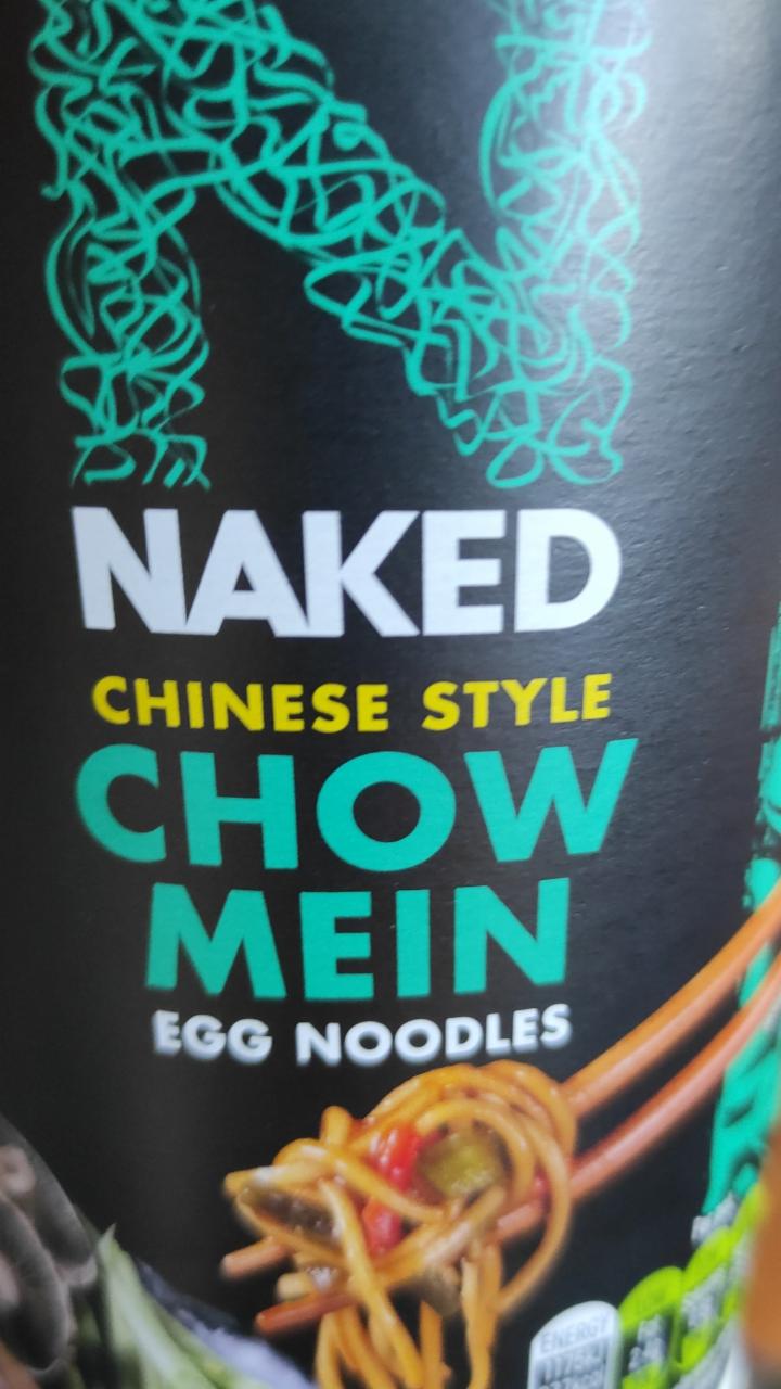 Fotografie - Chinese Style Chow Mein Egg Noodles Naked