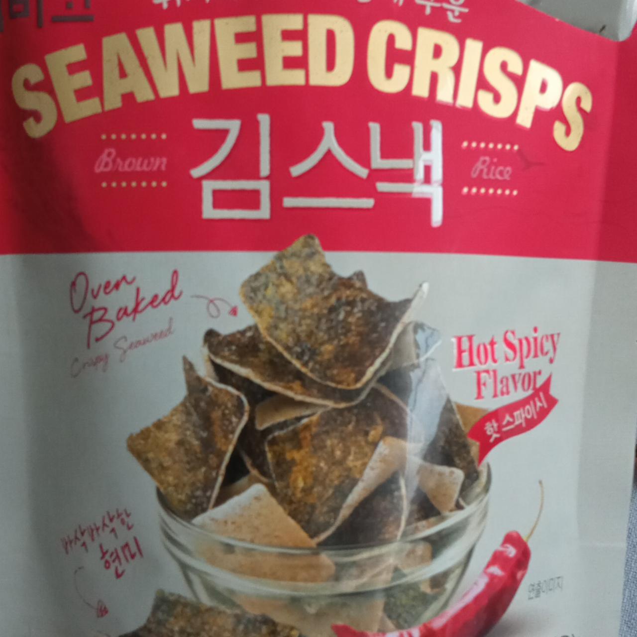 Fotografie - Seaweed crisps Hot Spicy Flavour Bibigo