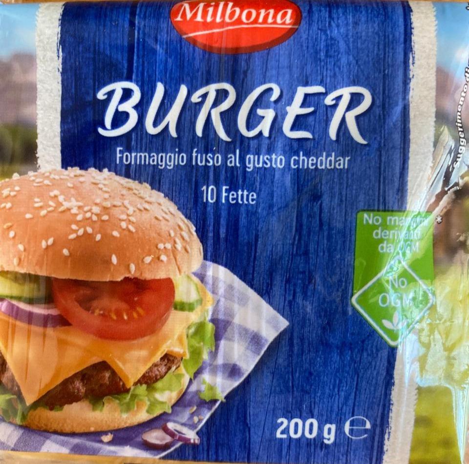 Fotografie - Milbona burger Formaggio