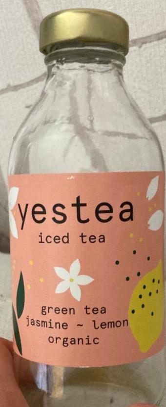 Fotografie - Iced Tea Organic Green Tea Jasmine-Lemon Yestea