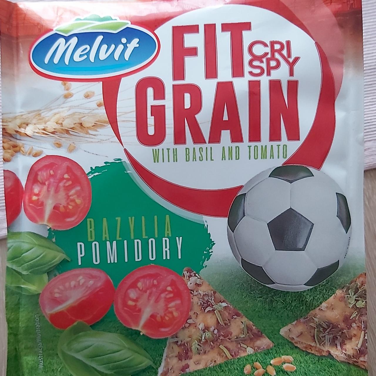Fotografie - Fit crispy grain with basil and tomato Melvit