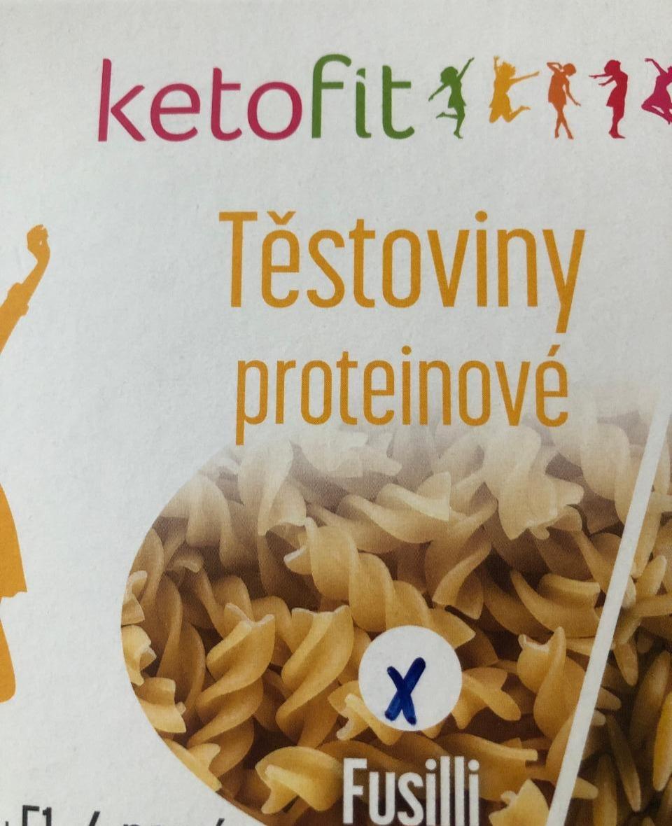 Fotografie - Těstoviny proteinové Fusilli KetoFit