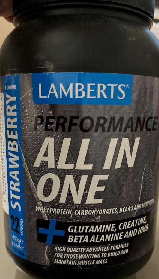 Fotografie - Lamberts performance All-in-One Strawberry