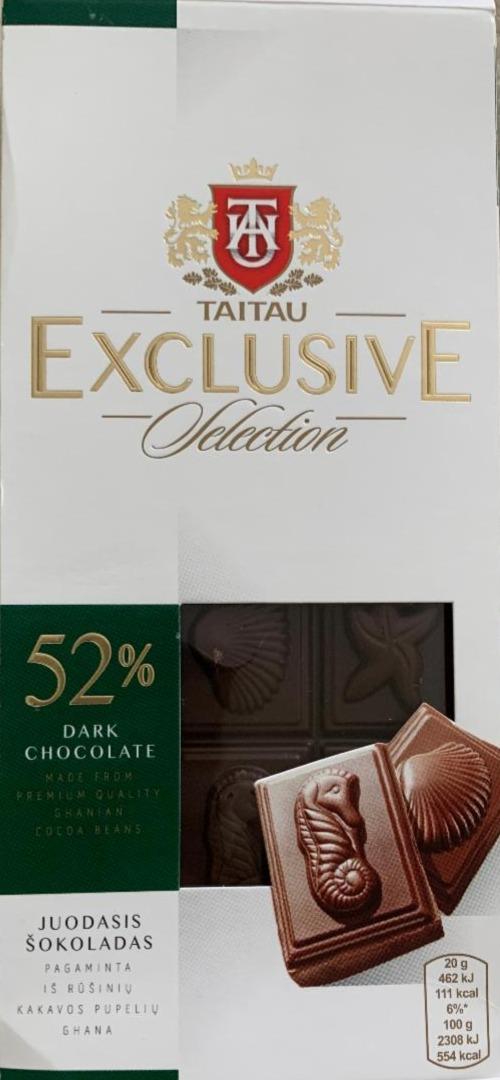 Fotografie - Exclusive Selection 52% Dark Chocolate TaiTau