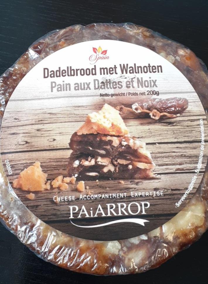 Fotografie - Dadelbrood met Walnoten Paiarrop