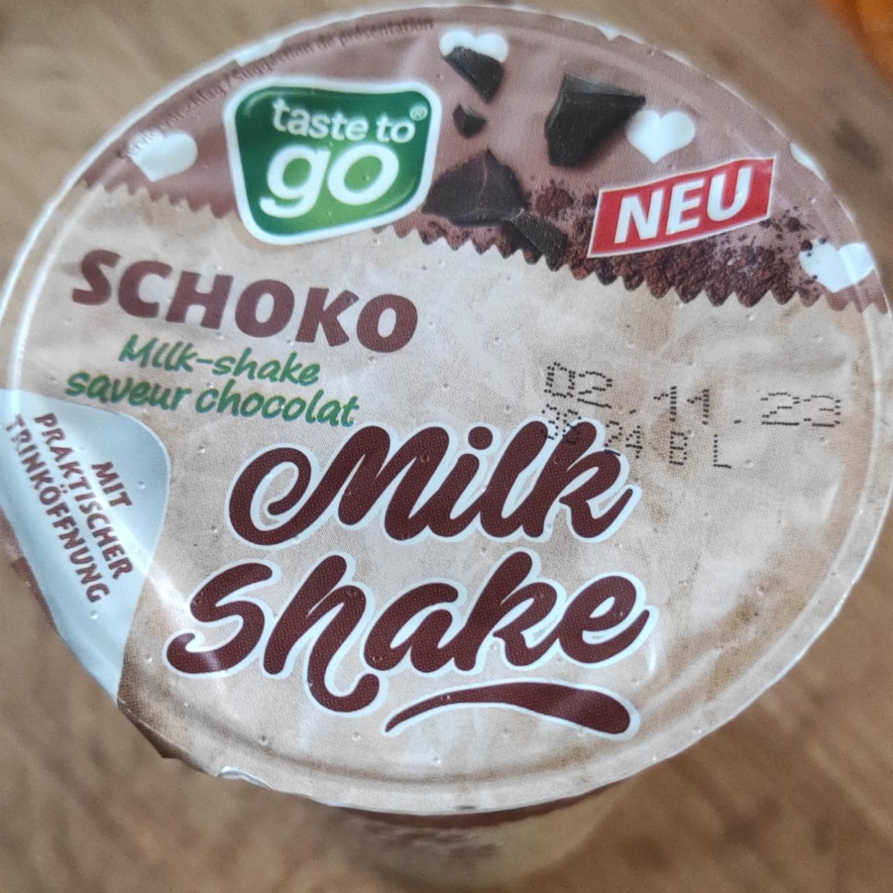 Fotografie - Milkshake schoko Taste to go