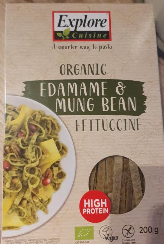 Fotografie - Organic Edamame & mung bean Fettuccine Explore cuisine