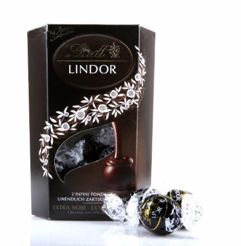 Fotografie - Lindor extra dark koule hořká čokoláda Lindt