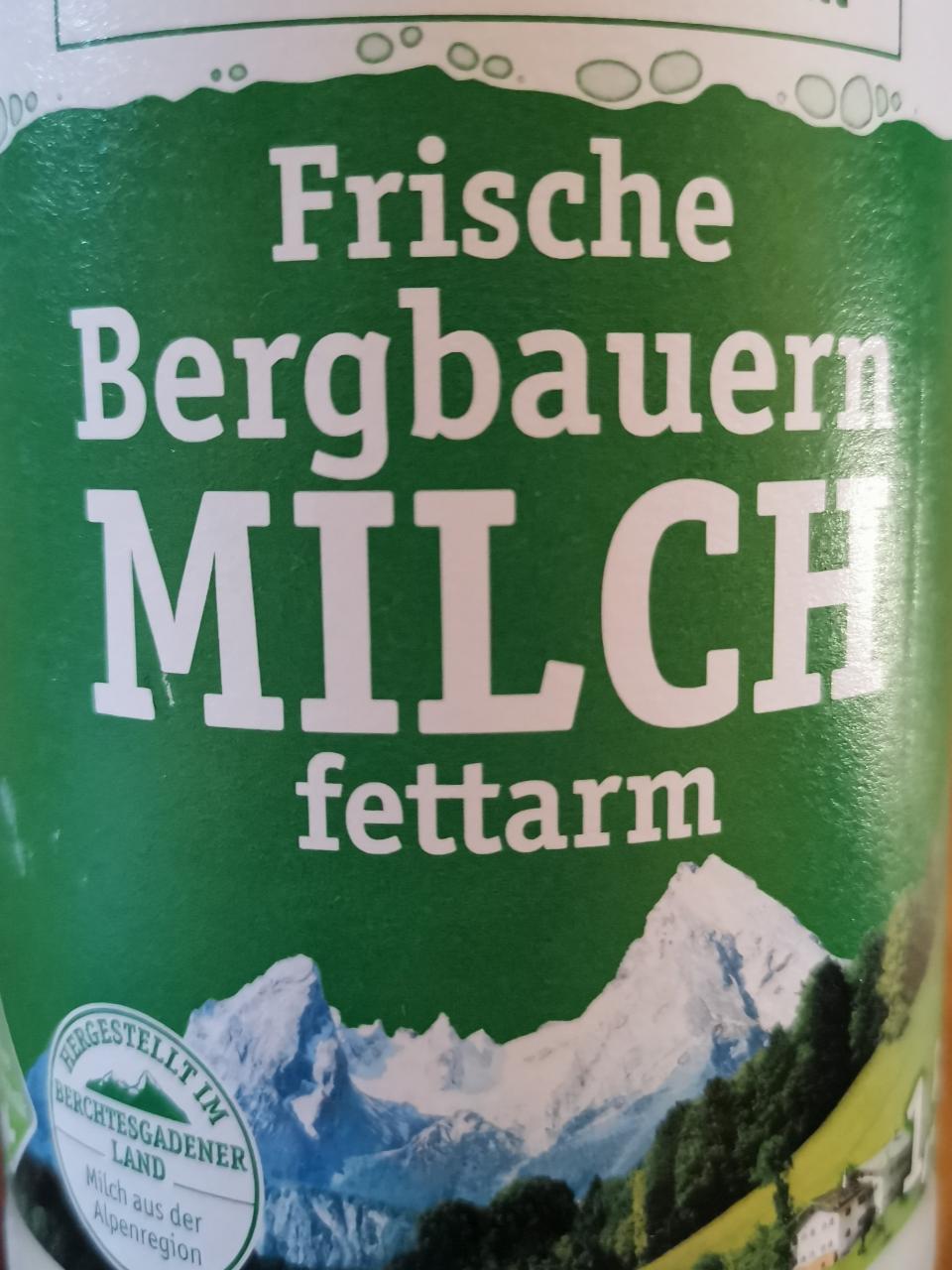 Fotografie - Frische Bergbauern Milch fettarm 1,5% Berchtesgadener Land