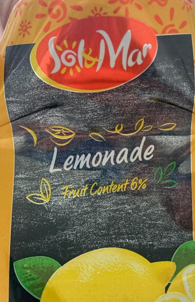Fotografie - Lemonade Fruit Content 6% Sol&Mar