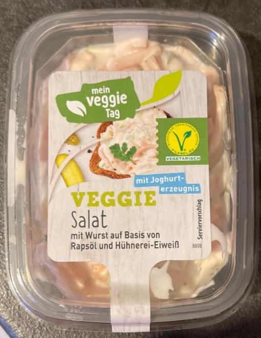 Fotografie - Veggie Salat mit Joghurt-erzeugnis Mein Veggie Tag