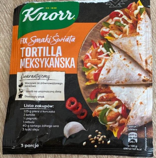 Fotografie - Fix Smaki Świata Tortilla Meksykańska Knorr