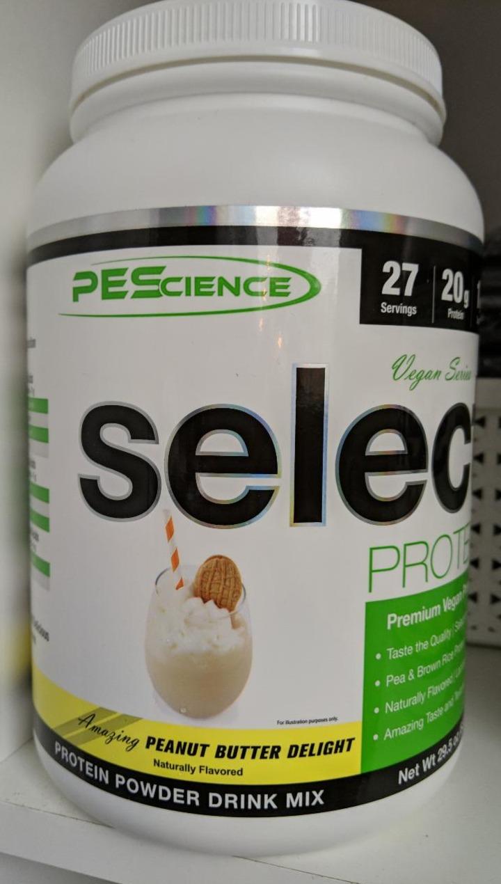 Fotografie - Select Protein Vegan Series Peanut Butter Delight PEScience