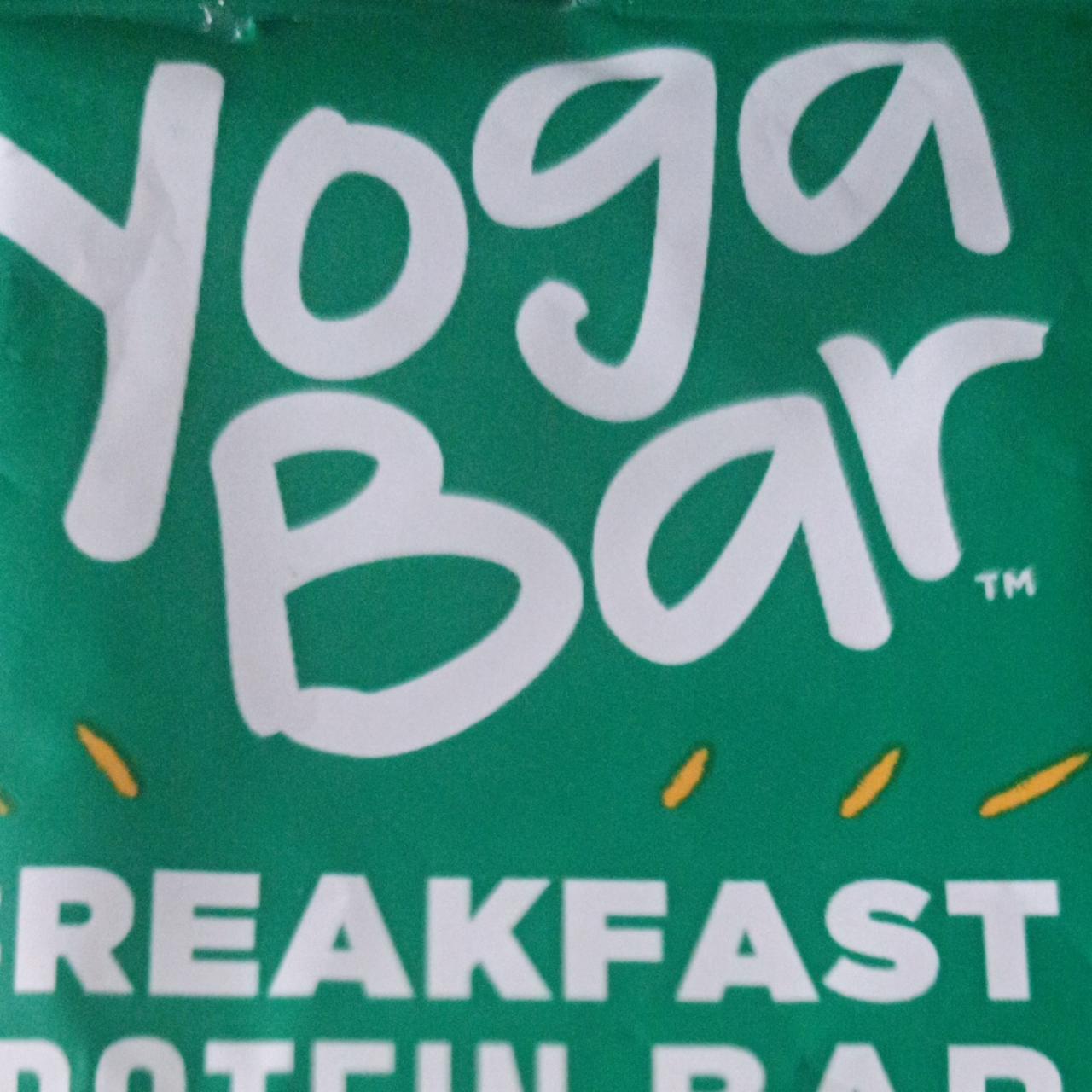 Fotografie - Breakfast protein bar Almond coconut Yoga bar