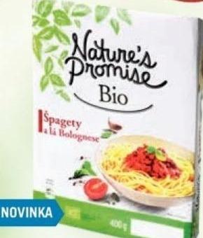 Fotografie - Bio Špagety a lá bolognese Nature's Promise