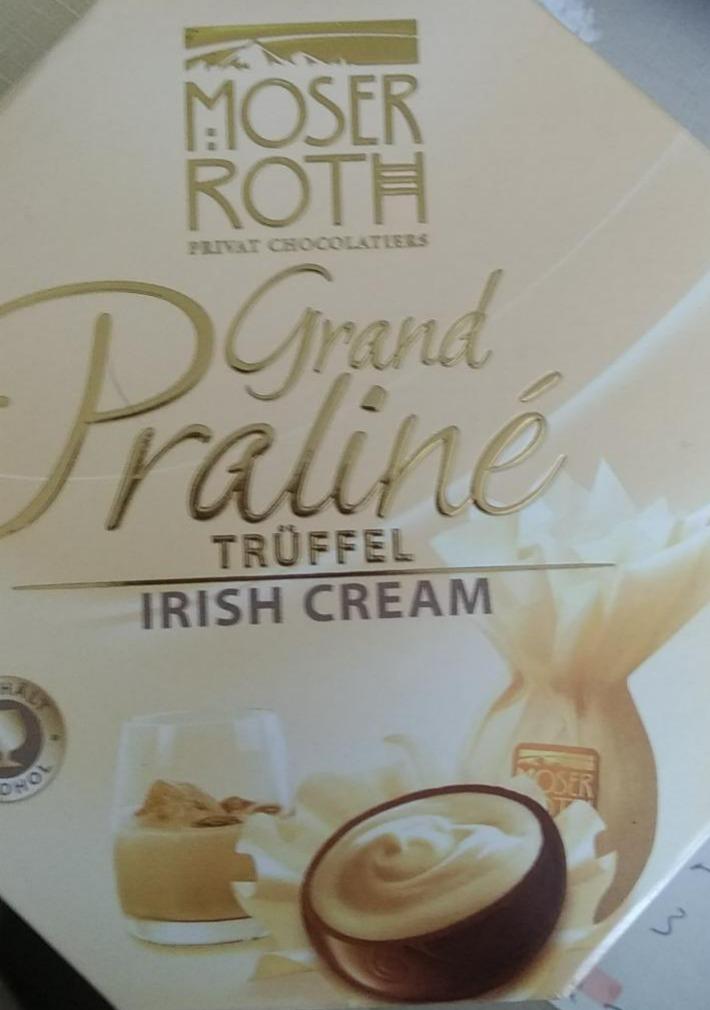 Fotografie - grand praline Trüffel Irish cream Moser Roth
