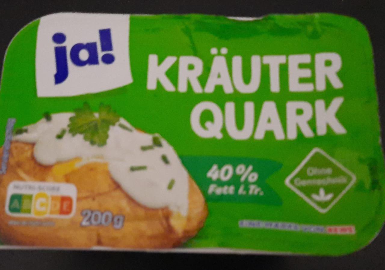 Fotografie - Kräuterquark 40% Fett i. Tr. Ja!
