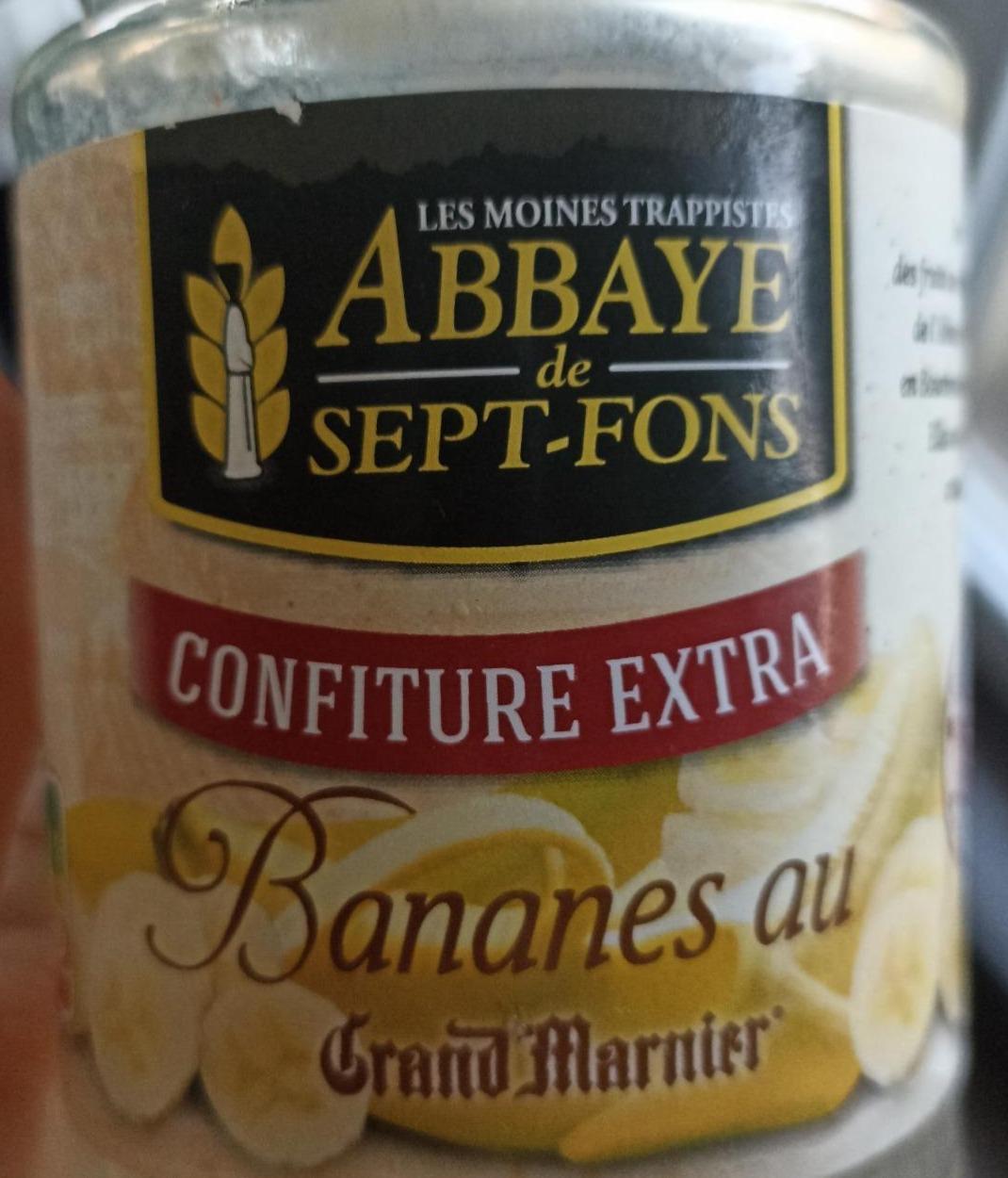 Fotografie - Confiture Extra Bananes au Grand Marnier Abbaye Sept-Fons