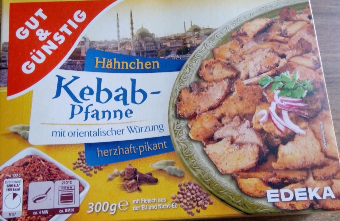 Fotografie - Hähnchen Kebab-Pfanne Gut & Günstig