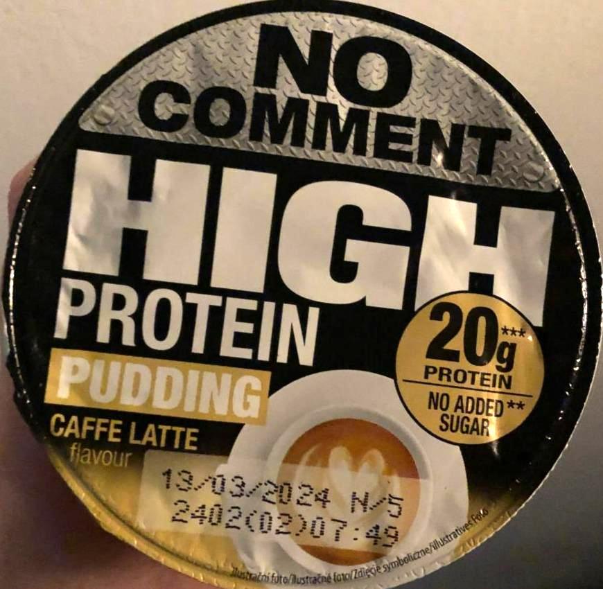 Fotografie - High protein pudding Caffe Latte No comment