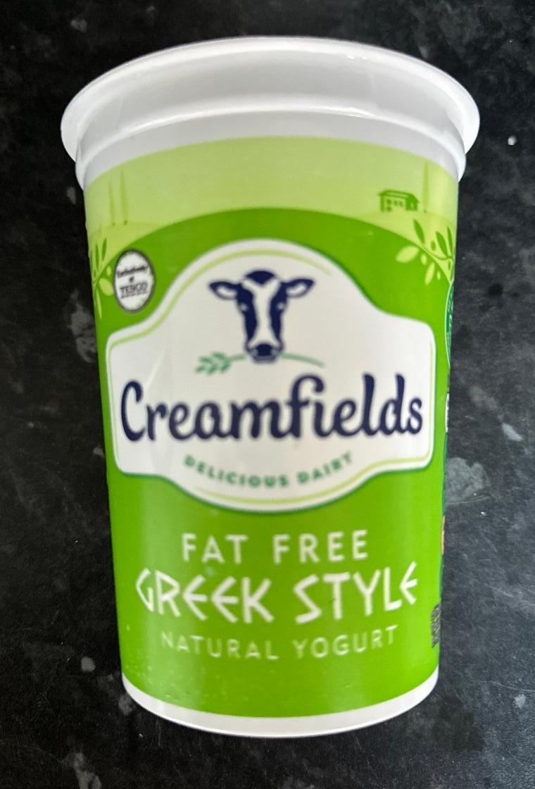 Fotografie - Fat Free Greek Style Natural Yogurt Creamfields