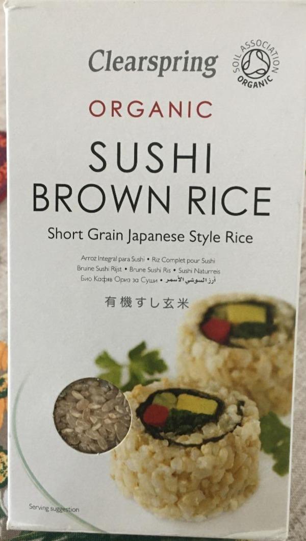 Fotografie - Organic Sushi Brown Rice Clearspring