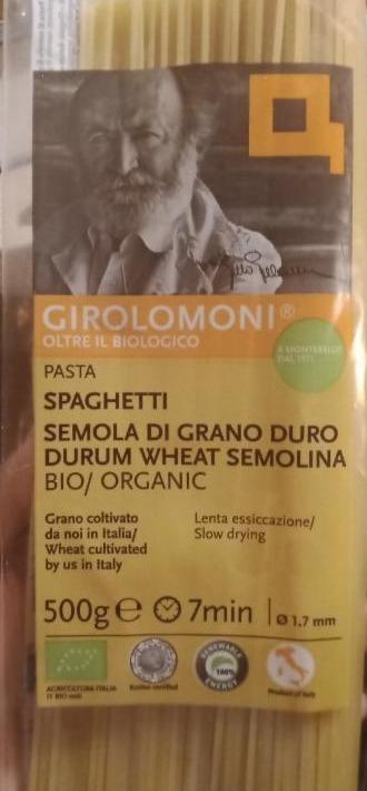 Fotografie - Bio Spaghetti Semola di Grano Duro Girolomoni