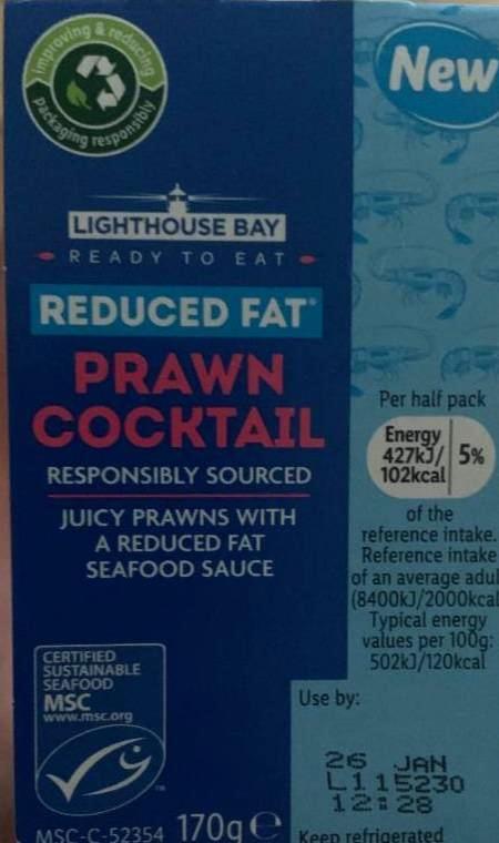 Fotografie - Reduced fat prawn cocktail 