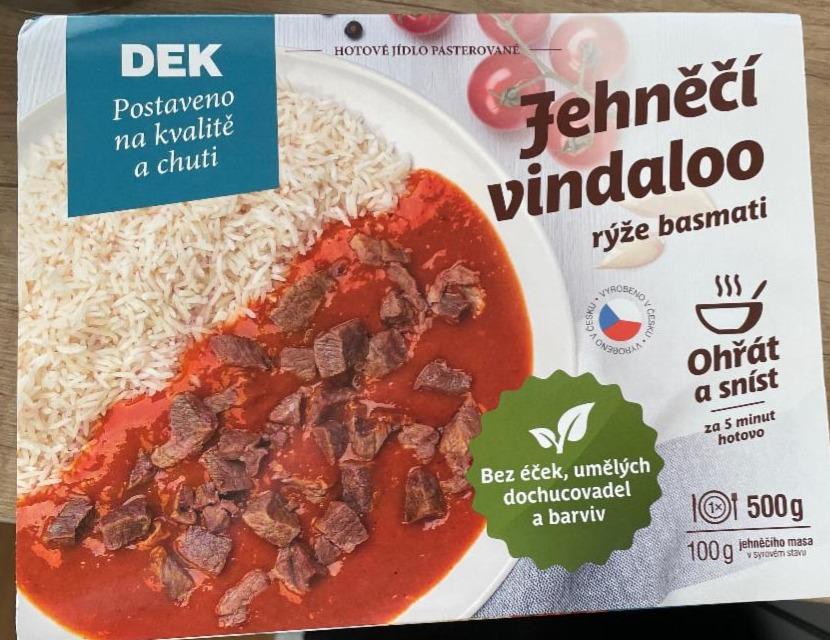 Fotografie - Jehněčí Vindaloo rýže basmati DEK