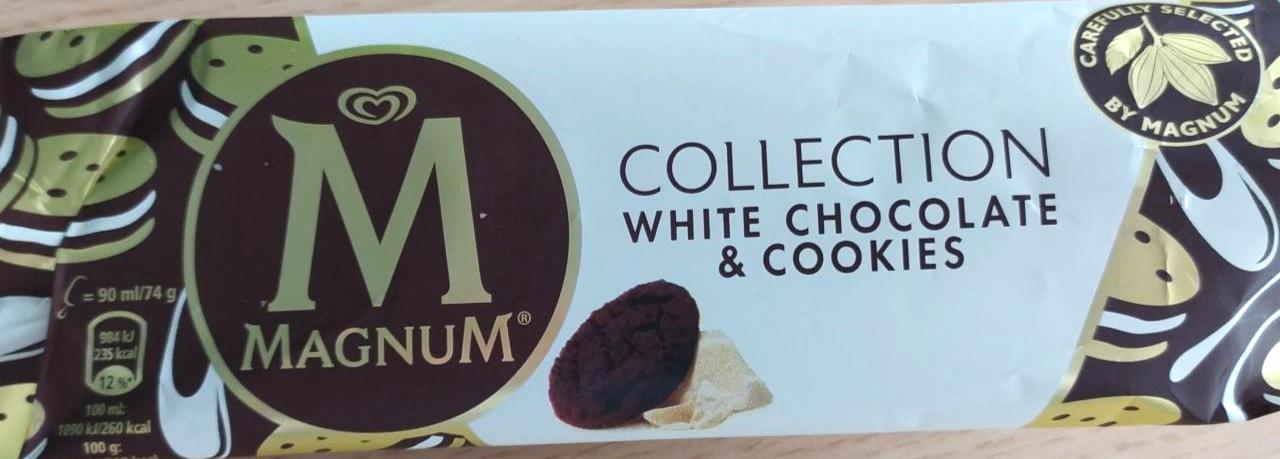 Fotografie - Magnum collection white chocolate & cookies Algida