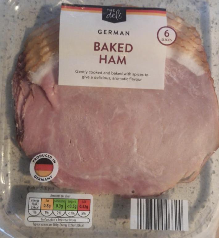 Fotografie - German Baked Ham The deli