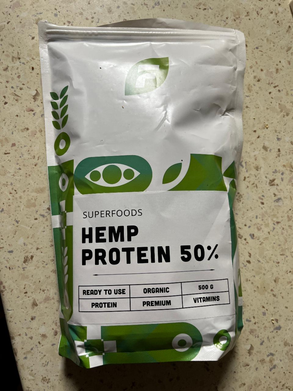 Fotografie - Hemp Protein 50% Fitday