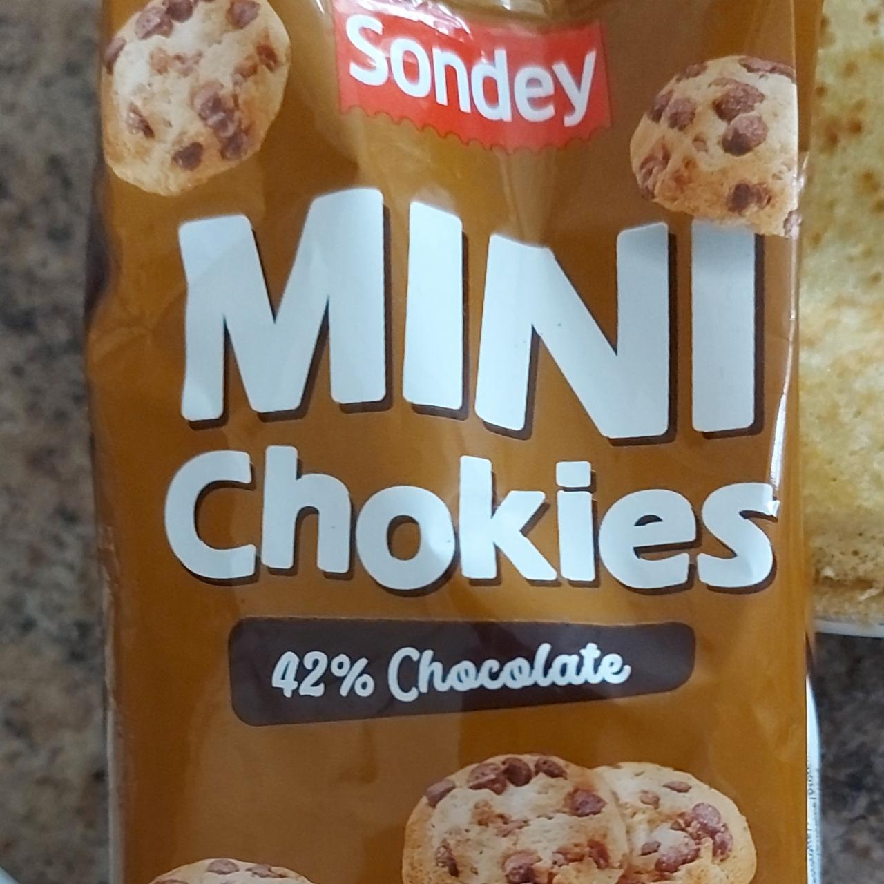 Fotografie - Mini Cookies 42% Chocolate Sondey