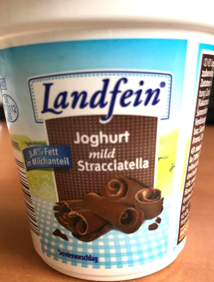Fotografie - Jogurt mild stracciatella Landfein