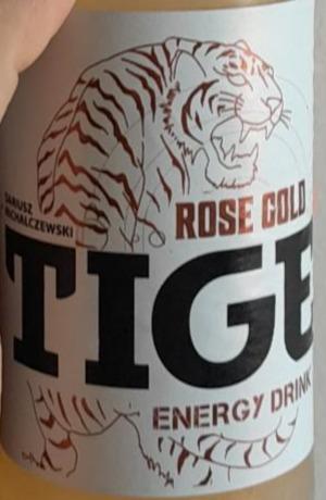 Fotografie - Rose Gold Energy drink Tiger