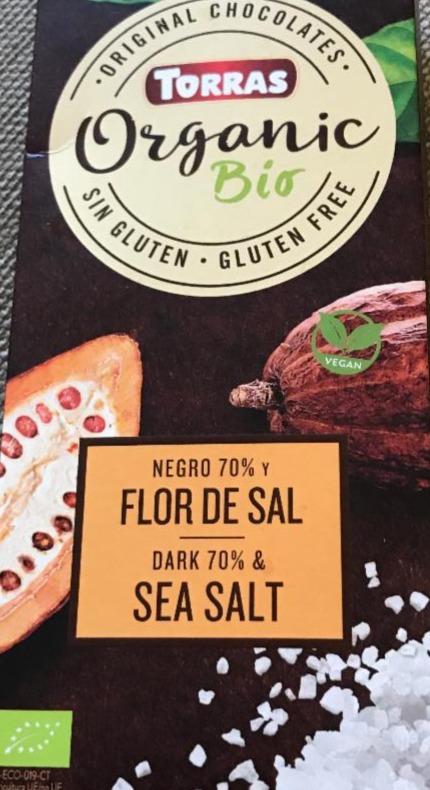 Fotografie - Torras Dark Chocolate Sea Salt