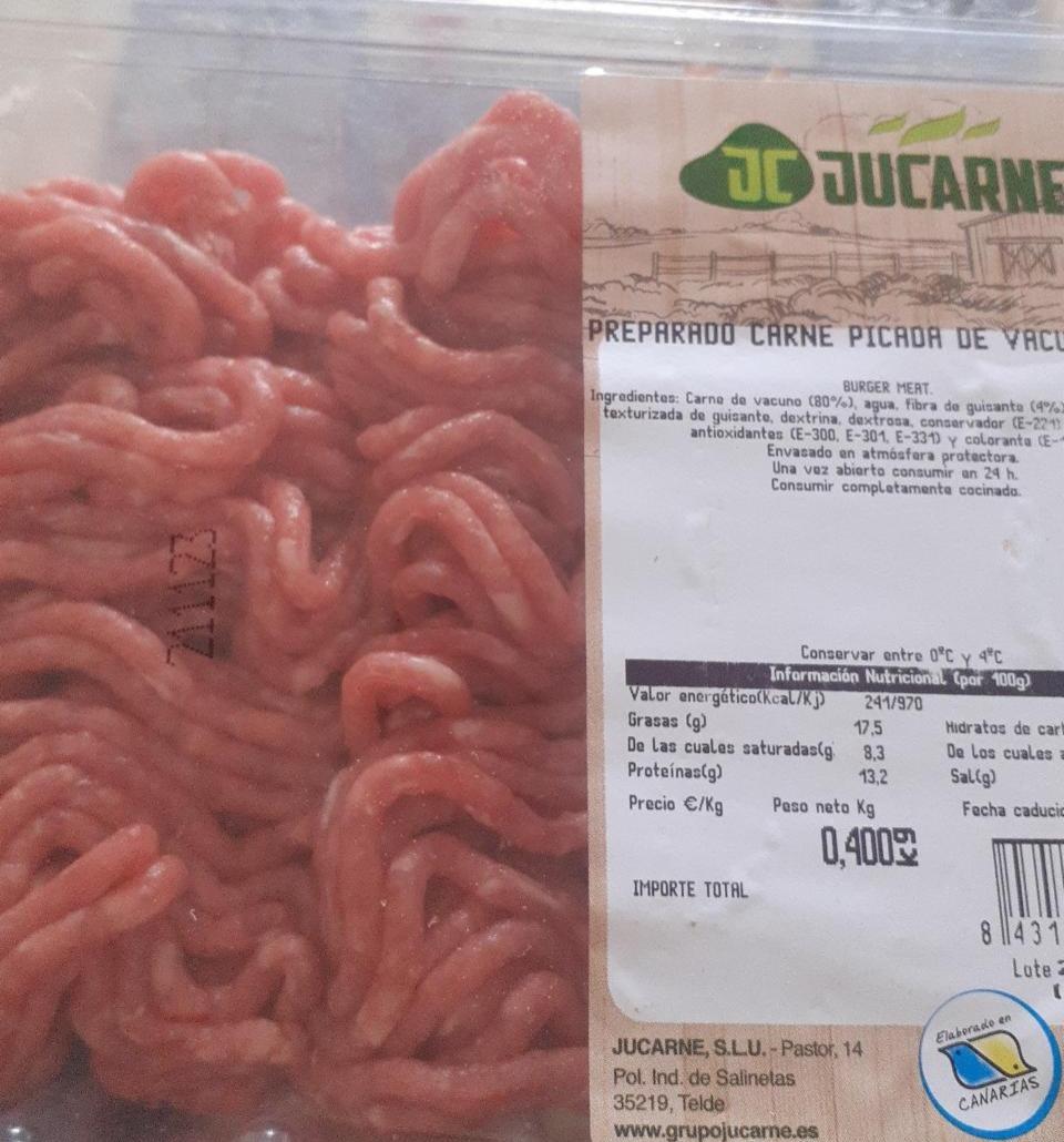 Fotografie - Preparado Carne de Vacuno Picada Jucarne