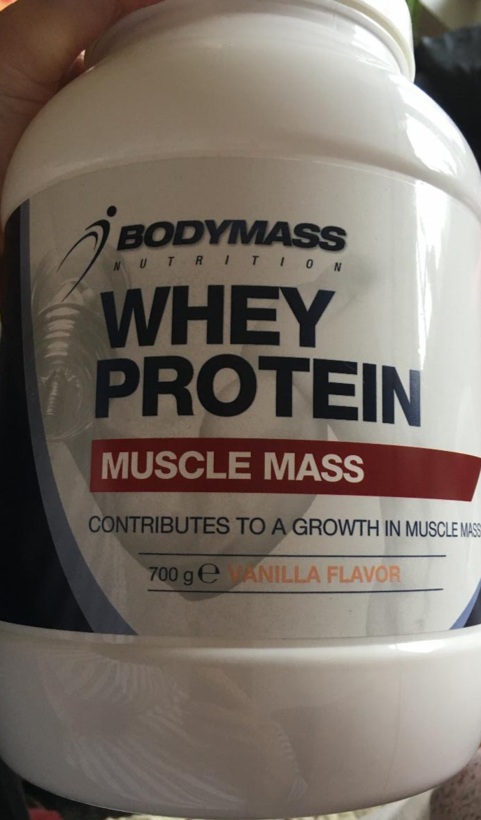 Fotografie - whey protein vanilkový BodyMass